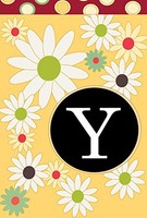 Toland Home Garden Floral Monogram Y 12.5 X 18-inch Decorative Usa-produced Gard Toland Home Garden Floral Monogram Y 12.5 X 18-inch Decorative Usa-produced Gard