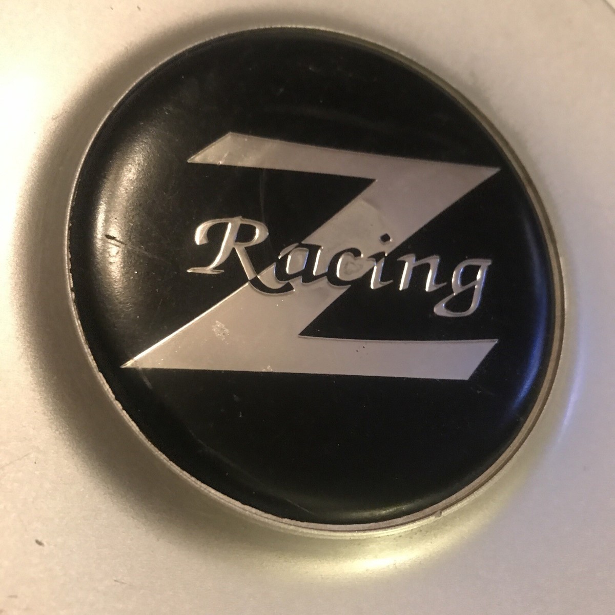 Z-Racing Wheels Center Cap Silver w. black logo 6