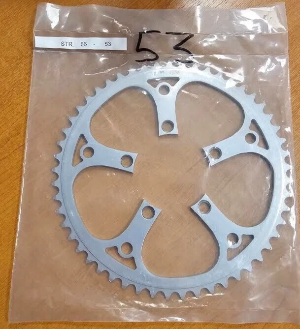 Stronglight 100 Zicral 86mm BCD 5 Arm Chainring-Fits Stronglight 80/99/100 (53T) - Image 2 of 4