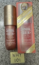 Sol De Janeiro GLOWMOTIONS Carnival Queen Glow Oil Dewy Pink 2.5oz/75mL SEAL BOX