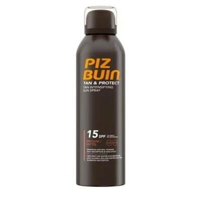 Piz Buin Tan&Protect Sun Spray SPF15 150ml Tan Intensifying