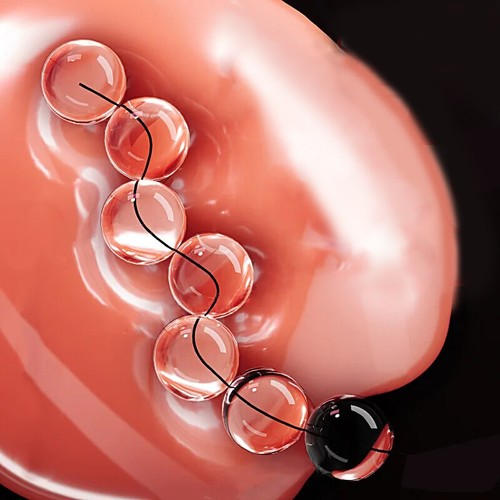 Glass Dildo Beads Anal Butt Plug G-Spot Clit Stimulate Prostate Massager Sex Toy - Picture 40 of 61