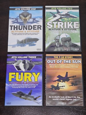 JETS: Thunder Strike Fury DVD Set + Out Of The Sun The F-16 Story