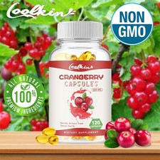 Cranberry - Vitamin C - Urinary Support, Bladder Control Health, Kidney Cleanse