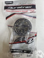 New Duratrax Belted 2.8 Mounted F/R 1/2 Offset Black DTXC5531