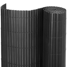 PVC Bamboo Privacy Fence Rolls Screening Fencing Screen Panels Balcony Garden UK