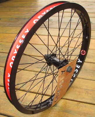20in Wheel Set Odyssey Hazard Lite Black Freecoaster Clutch LHD 3