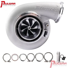 Pulsar Turbo PTE 8385E Dual Ball Bearing Billet Wheel Turbo Dual Vband 1.15A/R