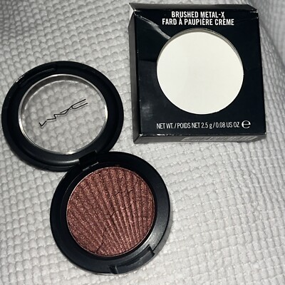 Mac Cosmetics Forged Rose Brushed Metal X Cream Eyeshadow 2.5g Discontinued NEW