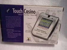 Excalibur Touch Casino Handheld Electronic Solitaire Draw Poker Model 411 stylus