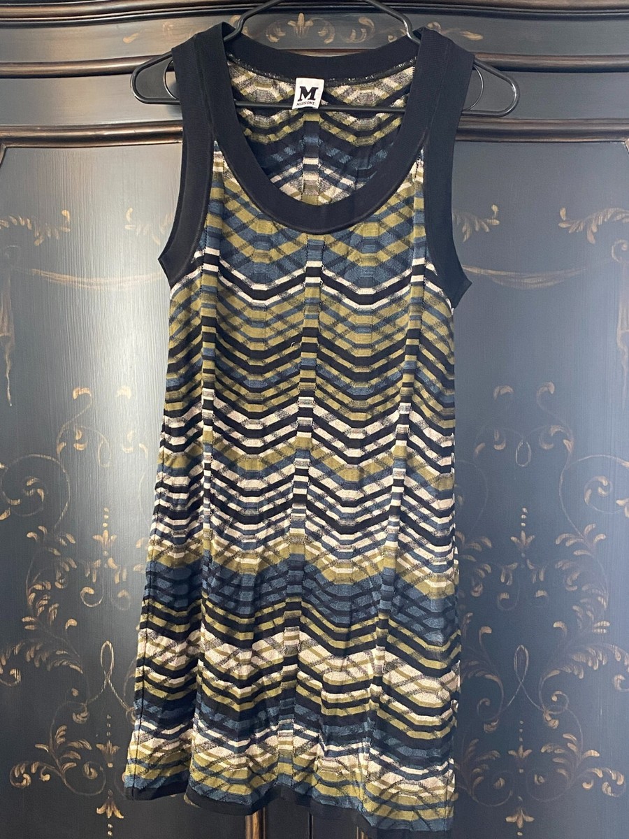 Missoni Sheath Sleeveless Lined Mini-Dress | Multicolor | IT
