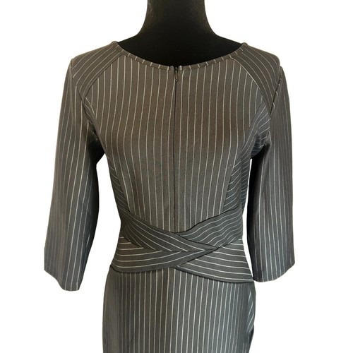Slimming Zipper Up Work Business Office Party Bodycon Pencil Sheath Dress NWT M - Picture 3 of 13