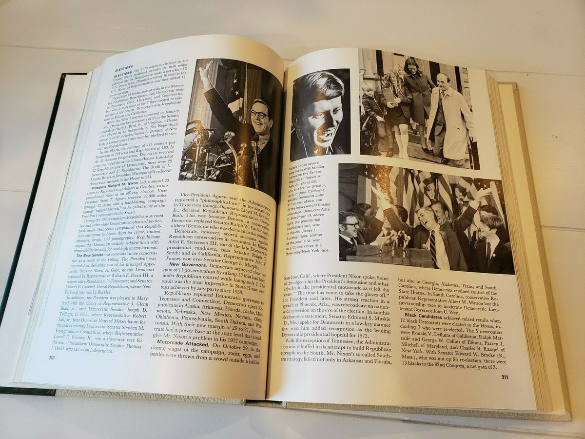 ムネ　⭕️ ENCYCLOPEDIA YEAR BOOK 1971 〜 80 Vintage World Book 1971 Encyclopedia Hardcover Year Book | eBay