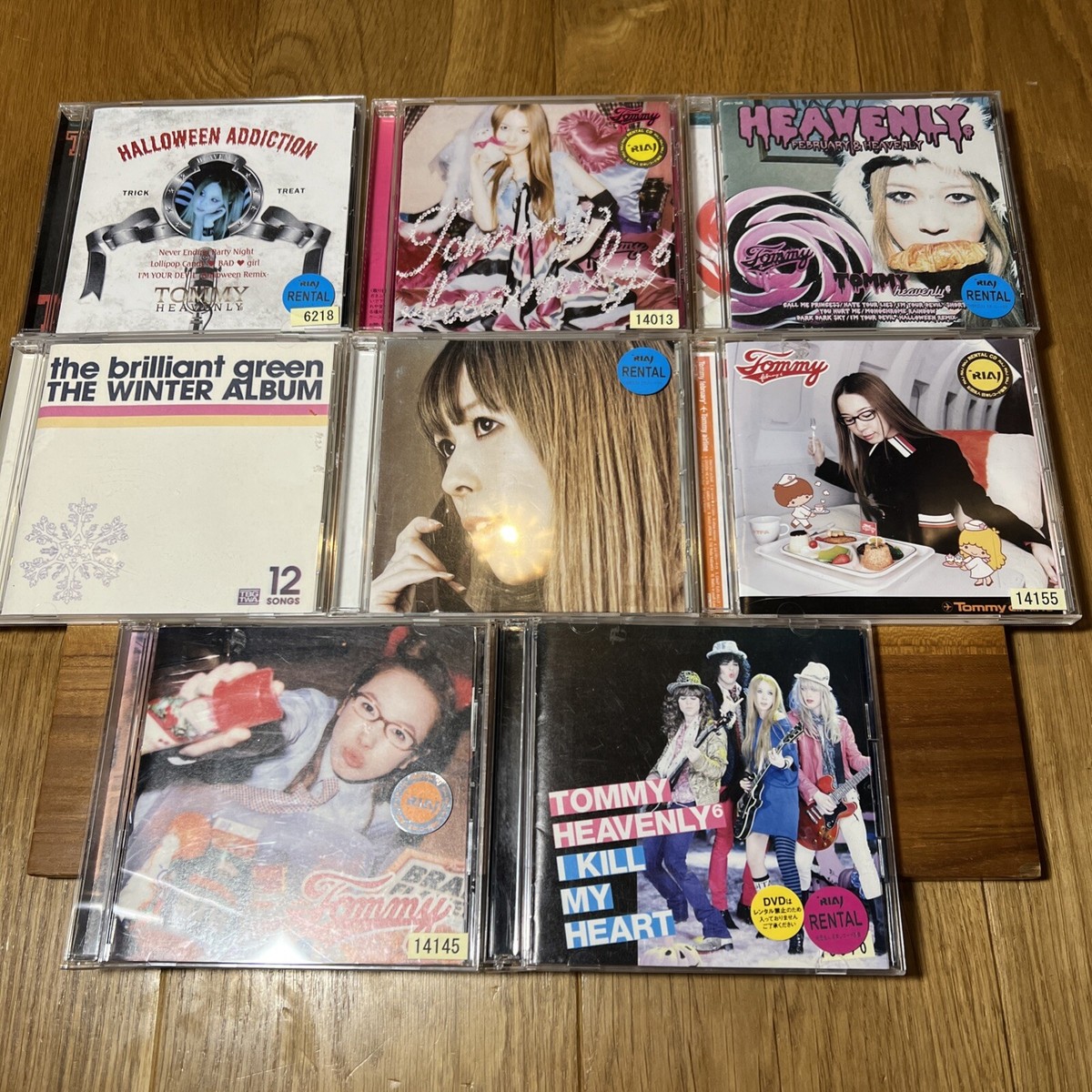 SET x8 Tommy february6 heavenly6 Brilliant green Japan CD | eBay SET x8 Tommy february6 heavenly6 Brilliant green Japan CD | eBay