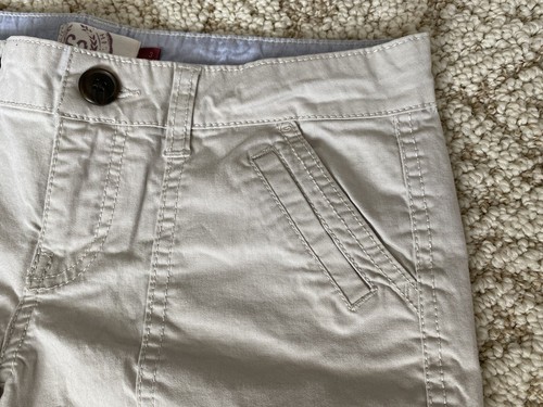 Tan Cuffed Shorts So Brand Juniors Size 3 Measurements In Photos School Walking - Picture 3 of 10