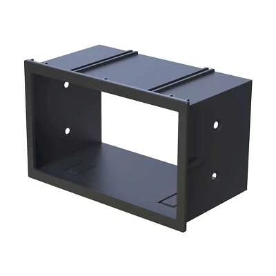 AUDIOPROJECT Auto Radio Blende Doppel DIN Einbauschacht für VW Golf 4 Polo T4 Peugeot Volvo