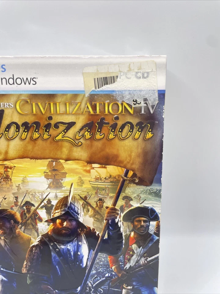 SID MEIER'S - CIVILATION IV COLONIZATION (PC, 2008) - WINDOWS VISSTA - NOS - NEW - Image 3 of 4