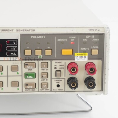 Tested Advantest TR6142 Programmable DC Voltage/ Current Generator