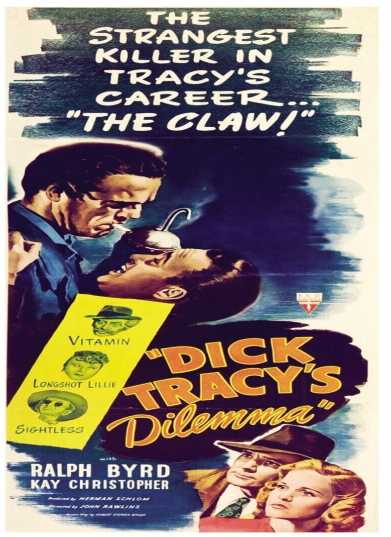 Dick Tracy's Dilemma DVD 1947 
