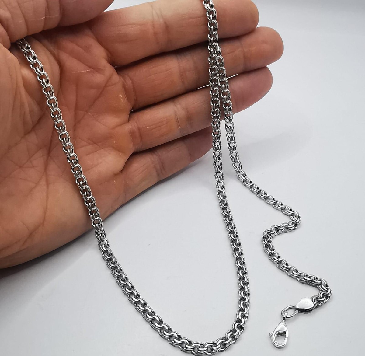 激レア 【vintage silver necklace 】 ネックレス Georg Jensen Necklace Moonlight Grape 96A Silver 925 42cm