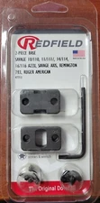 Redfield #47713 2 Piece Base Mount for Savage 10/110/Axis/Rem 783/Ruger American