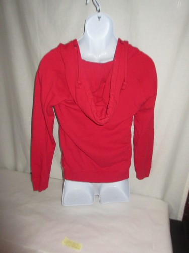 Colosseum Athletics KU Jayhawks Red Pullover Hoodie Sweatshirt Women's S - Picture 4 of 5