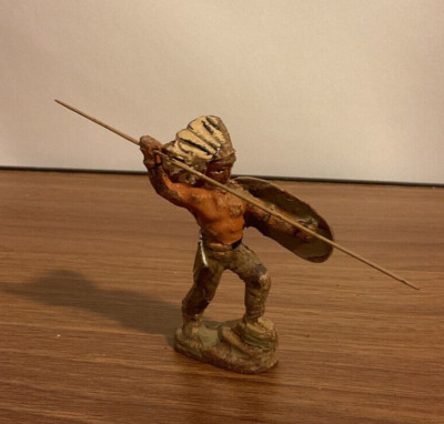 Lineol Germany FIGURE INDIAN RARE VINTAGE 3 INCH Composition