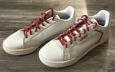 Adidas Roguera Casual Shoes Raw White/Active Maroon Mens