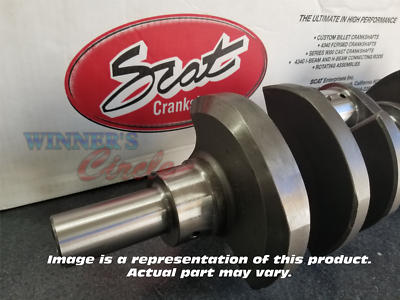 Scat 9-454-4250-6385 BBC 4.250 Stroke Pro Stock Cast Steel