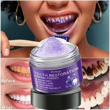 Dental Restoration Mineral Powder, Mineral Tooth Powder, Teeth Whitening 50g