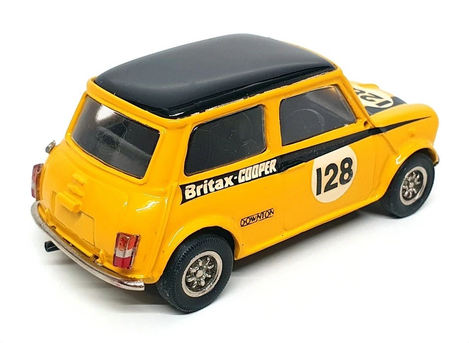 British Motoring Classics escala 1/43 BTCC128 - coche de rally Mini Cooper Britax #128 Foto 2 de 4
