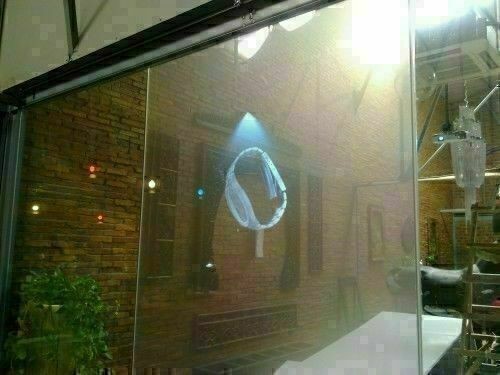 A4 Size Transparant Holographic Rear Projection Screen Self Adhesive 21*30CM - Picture 3 of 5