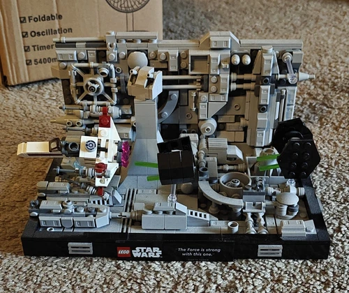 LEGO Star Wars Death Star Trench Run Diorama 75329 no manual no box