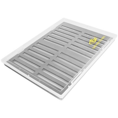 SF Collection Fly Boxes Clear Fly Fishing Box A4 Super Large Capacity Slit Foam