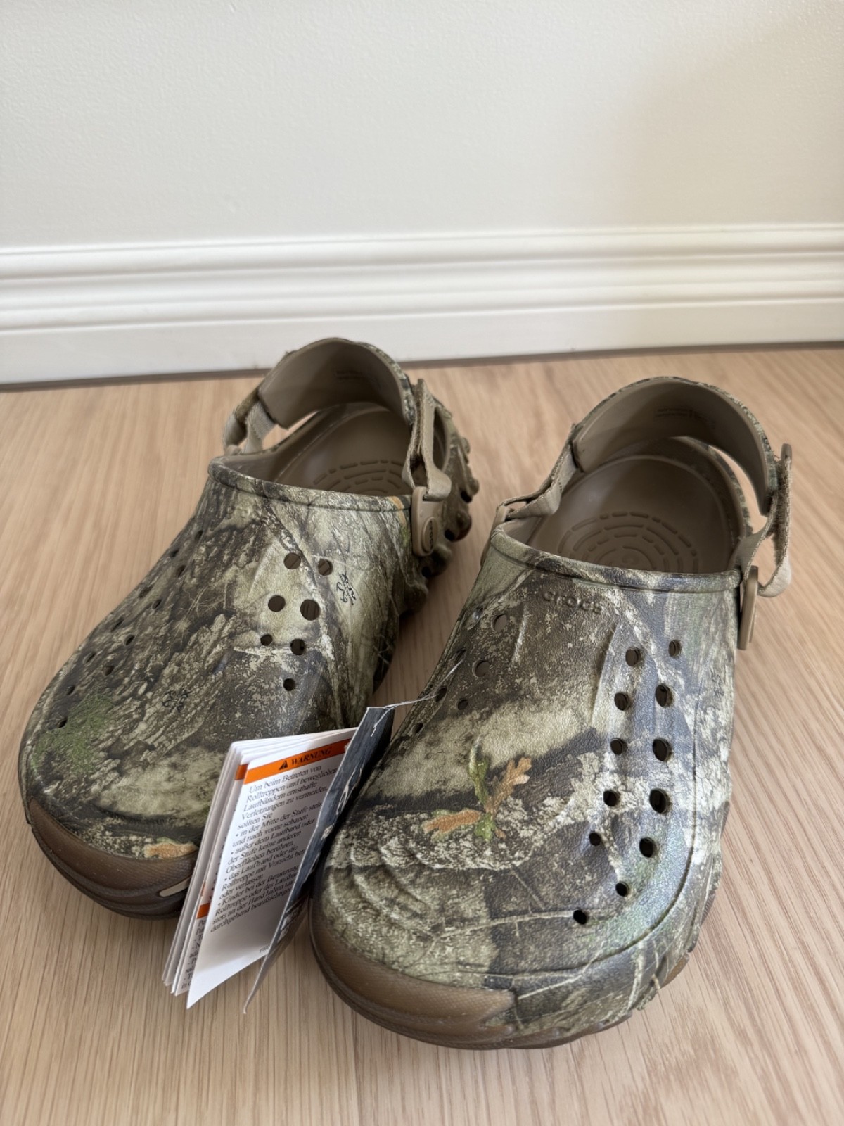 NEW Crocs Echo Clog Realtree APX Camo Unisex M6/W8 & M9/W11 image 2