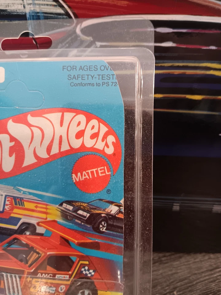 HOT WHEELS 1975 CORVETTE STINGRAY ORANGE BLACKWALL VINTAGE Unpunched  - Image 2 of 4