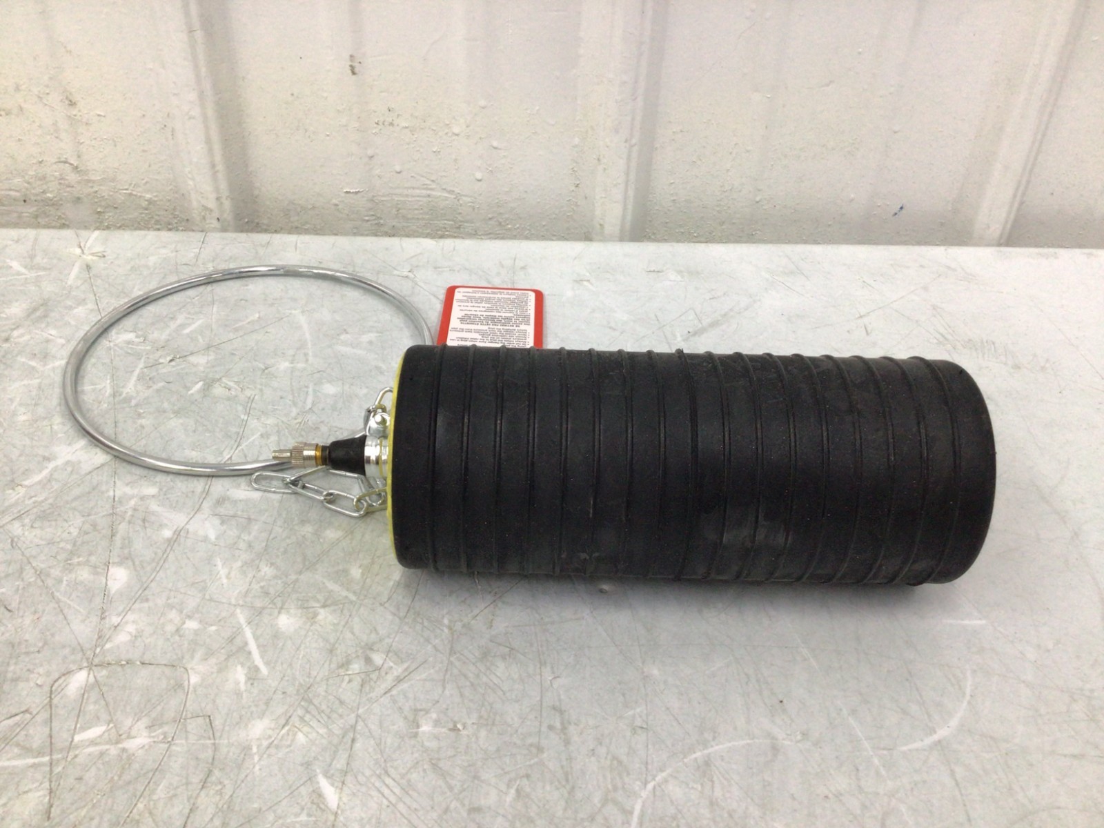 CHERNE - 276468 Test Ball Plug 4 in – 6 in Pipe Ring and Chain Tether