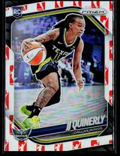2025 Panini Prizm WNBA #95 JJ Quinerly WNBA Logo Prizms