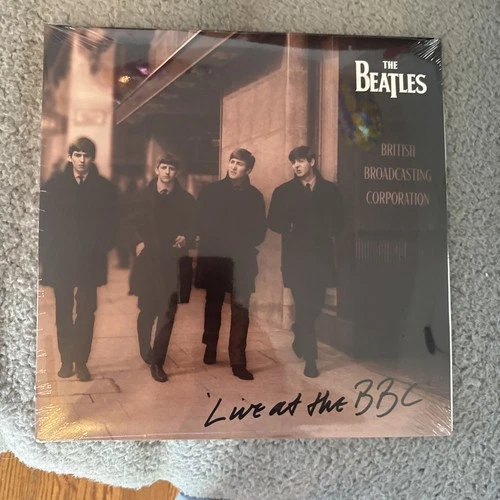 The Beatles Live At The BBC SEALED 1994 First Pressing 2 LP Set Apple Records