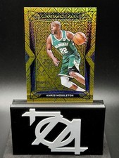 2023-24 Panini Obsidian - Khris Middleton #57 Electric Etch Molten Mojo /10