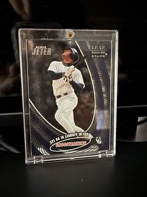1998 Leaf Rookies & Stars DEREK JETER Cross-Training #/1000