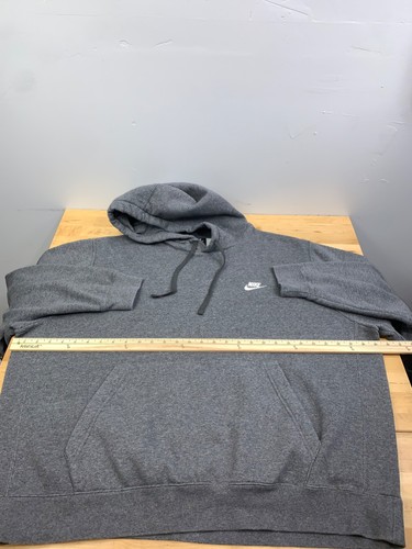 Sudadera con Capucha Nike Para Hombre 2XL Gris Carbón Informal Pullover 11819 - Imagen 6 de 8
