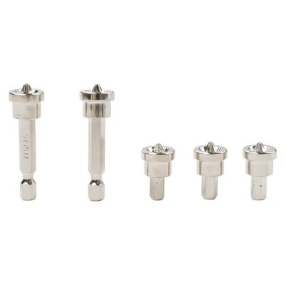 Wide Compatibility Magnetic Screwdriver Bits with Hex Shank Design (5pcs)