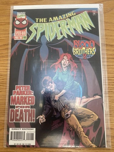 Amazing Spider-Man #411 DeFalco/Bagley Marvel Comics 1996