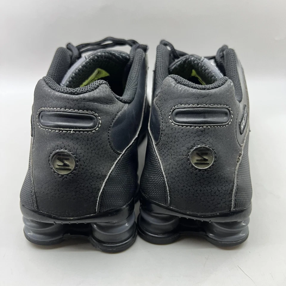 Nike Shox NZ Running Shoes Men Size 10.5 Gray Black Athletic Comfort Sneakers - Image 4 of 4