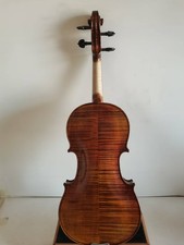 4/4 violin Guarneri model maple back spruce top hand made nice Sound K3691
