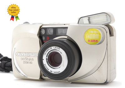 Olympus Stylus Zoom 140 35mm Point & Shoot Film Camera From JAPAN