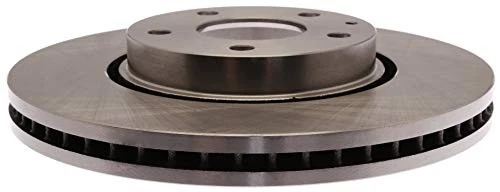 Rotor de freno de disco Acdelco 18A82264A, delantero, plateado sin recubrimiento, para 2022 para Mazda Foto 4 de 4