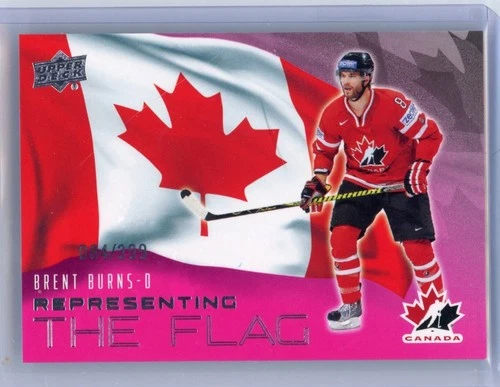 2026 UD Team Canada Brent Burns /399 PINK Representing The Flag 26-27