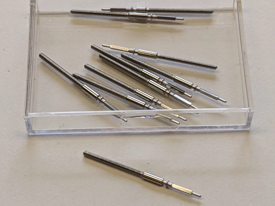 Winding Stems to Fit Omega Caliber 500 Swiss made  x 10 pieces - Image 3 of 4